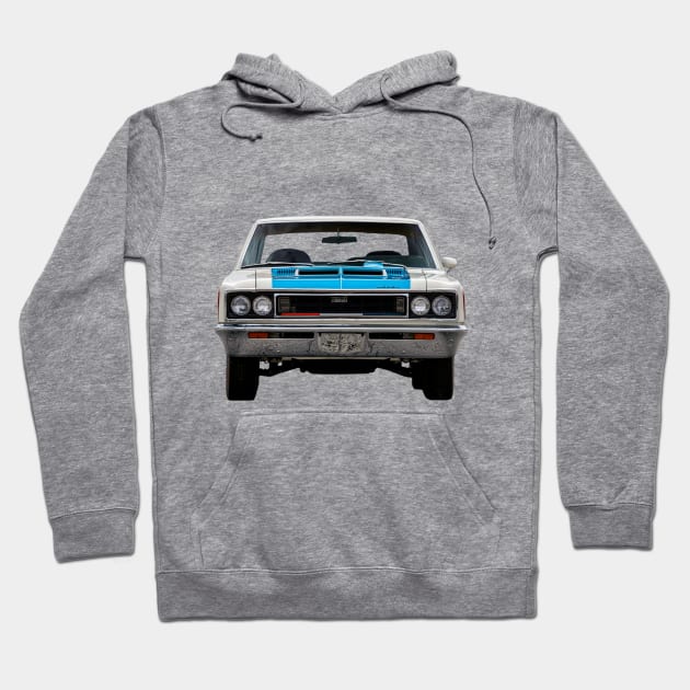 1970 AMC Rebel "The Machine" in our coming and going series Hoodie by Permages LLC